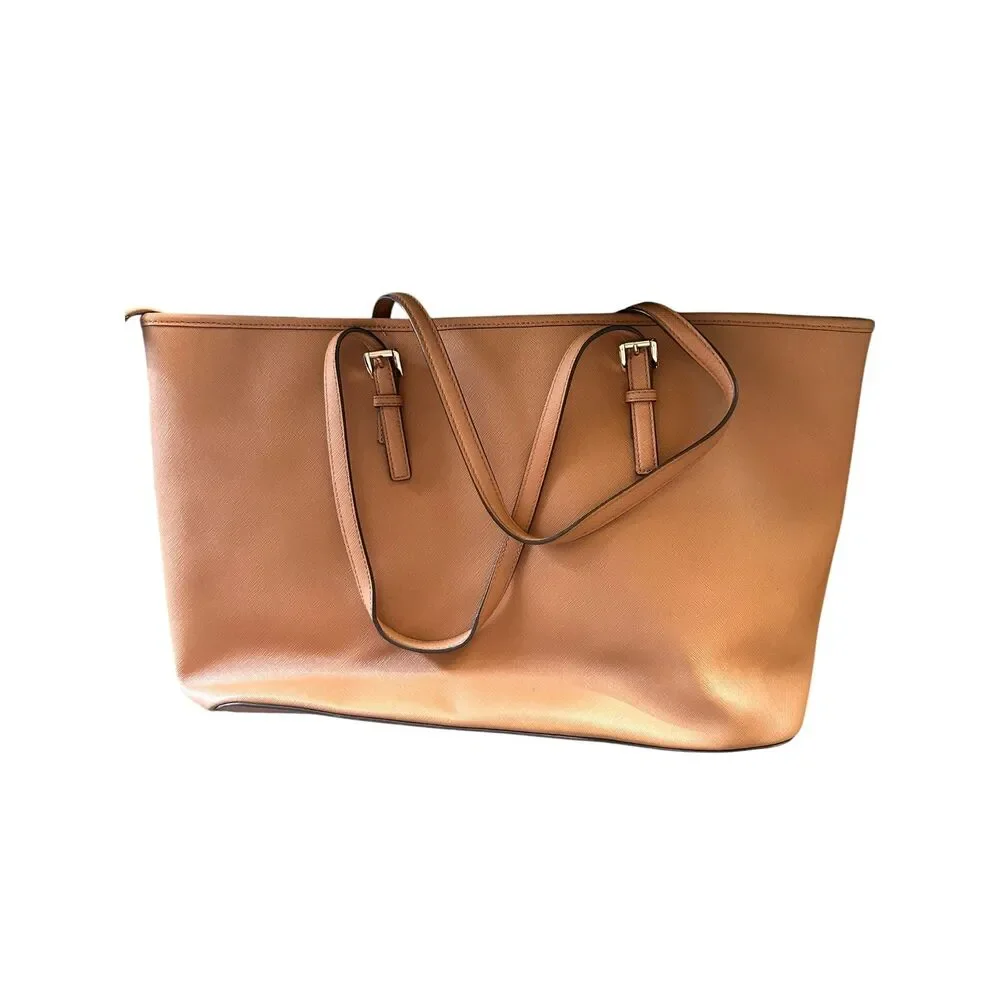 MICHAEL‎ KORS Quinn Shoulder Tote Bag Camel